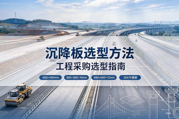 卢氏沉降板选择方法