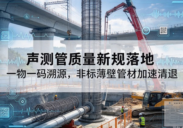 卢氏声测管质量新规落地，一物一码溯源，非标薄壁管材加速清退