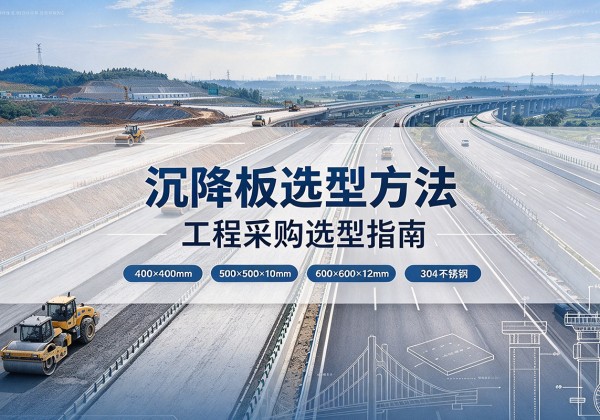 卢氏沉降板选择方法
