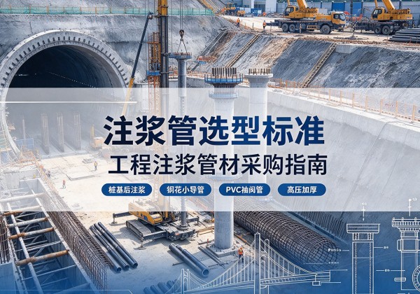 卢氏注浆管选型标准